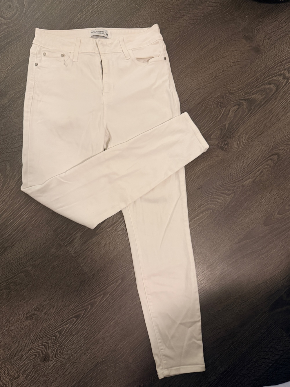 Just Black White Skinny Jeans
